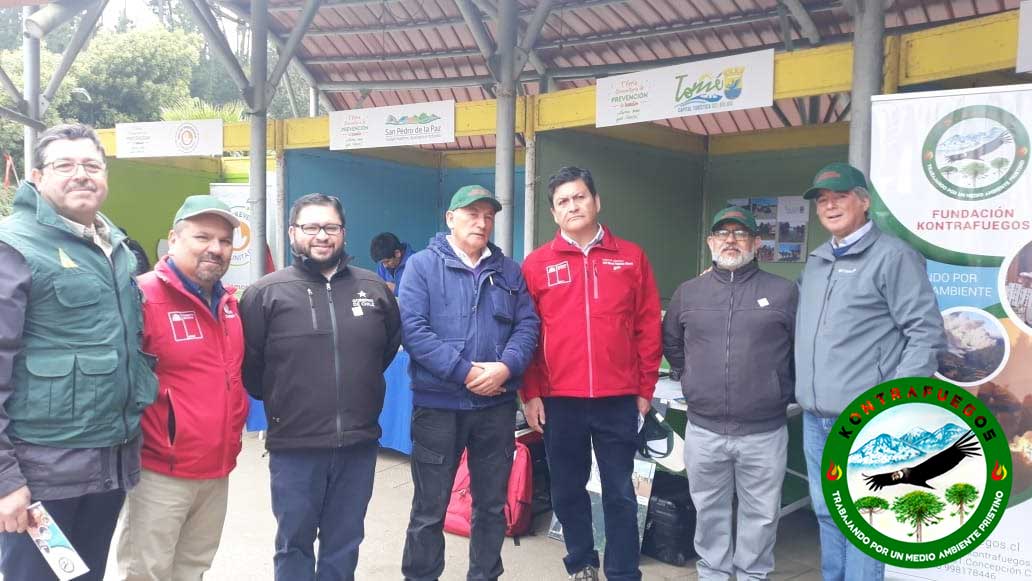 Participación feria CONAF, San Pedro de la Paz