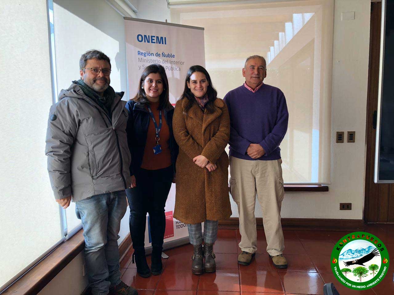 Reunión ONEMI, región de Ñuble