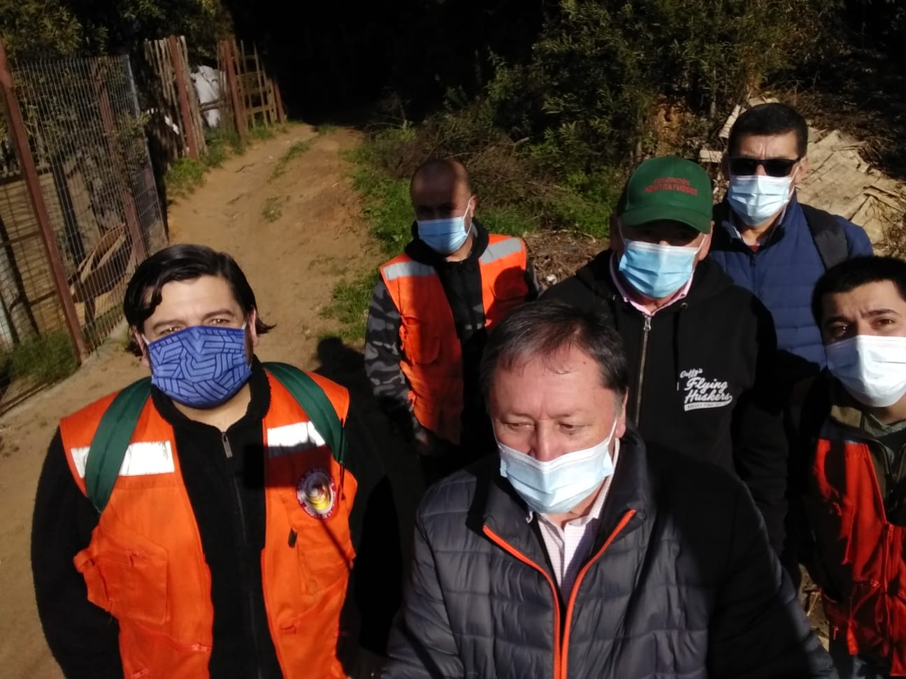Visita inspectiva sector Agüita de la Perdiz.