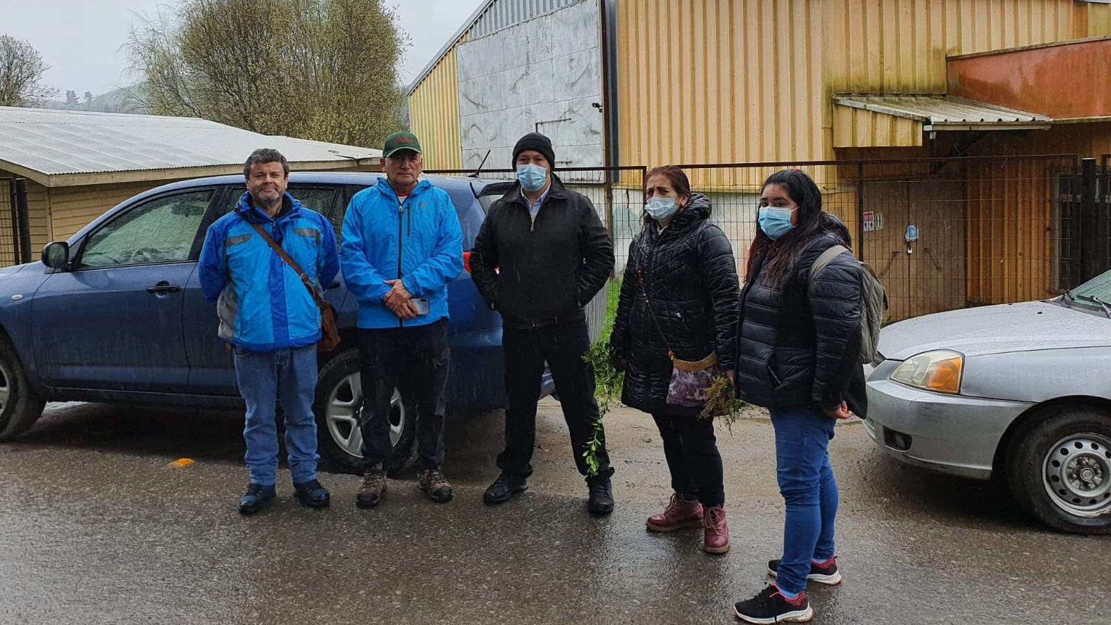 Reunión con vecinos de Caserío Chaimavida
