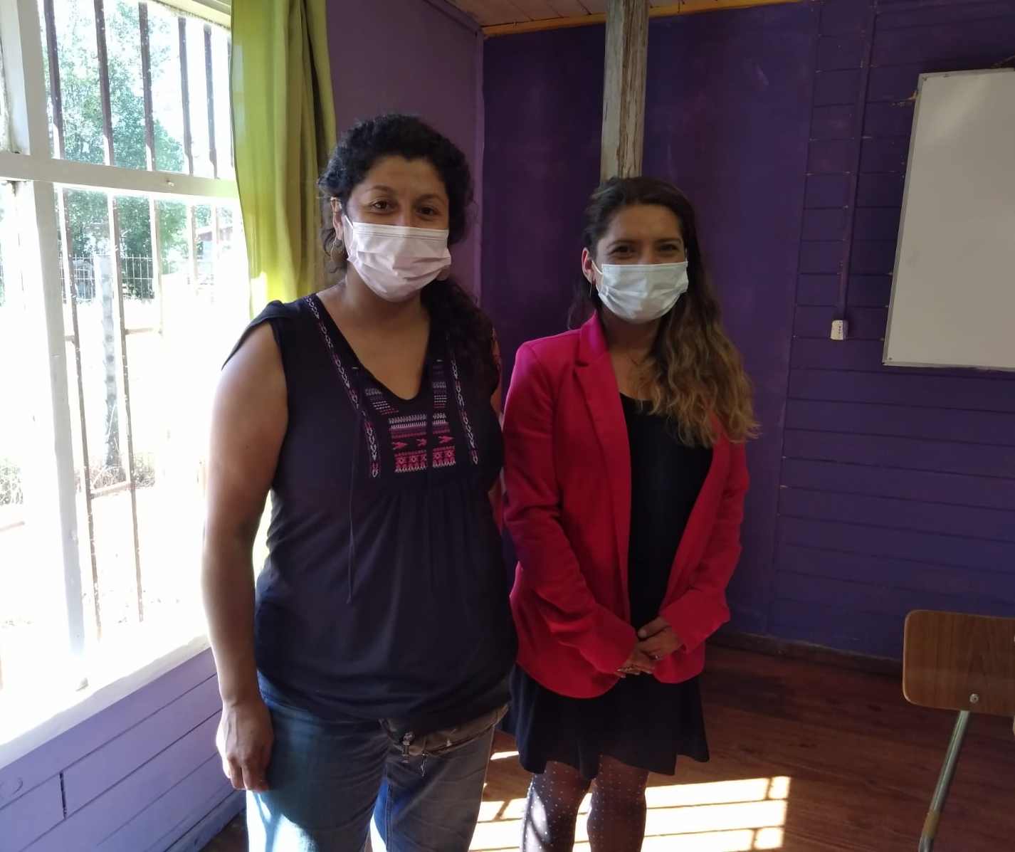 Concejalas de Concepción Claudia Arriagada y Nadia Garrido