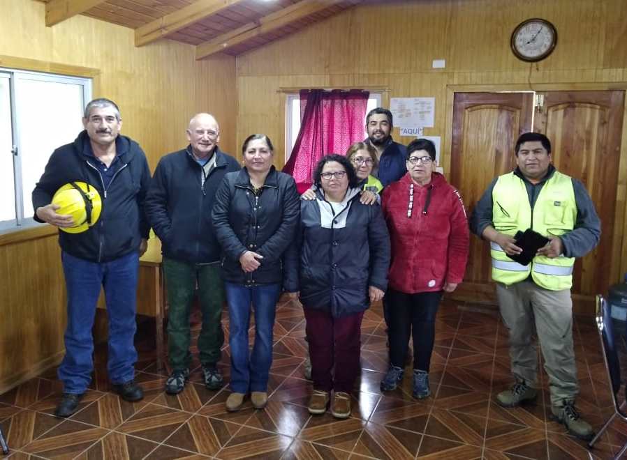 Participación en exposición de incidencias forestales.