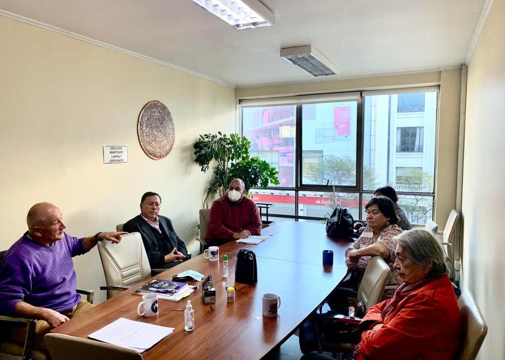 Reunión con diputada María Candelaria Acevedo y concejala Sra Olimpia Riveros