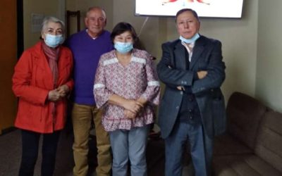 Reunión con diputada y concejala de la región.