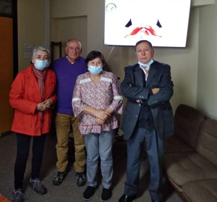 Reunión con diputada y concejala de la región.