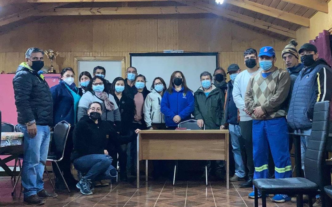 Creación de brigada de emergencia JJVV los Pioneros, sector Andalien.