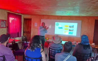 Reunión con junta de vecinos cerro Los Copihues